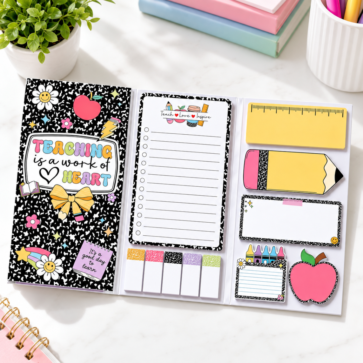 SMC - Teacher Sticky Note Gift Set - Composition