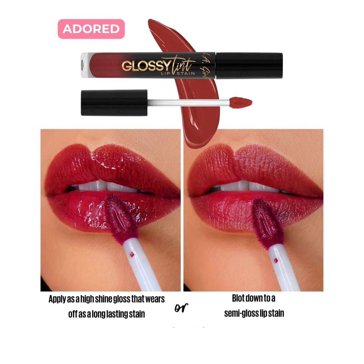 TAF - L.A. Girl Glossy Tint Lip Stain