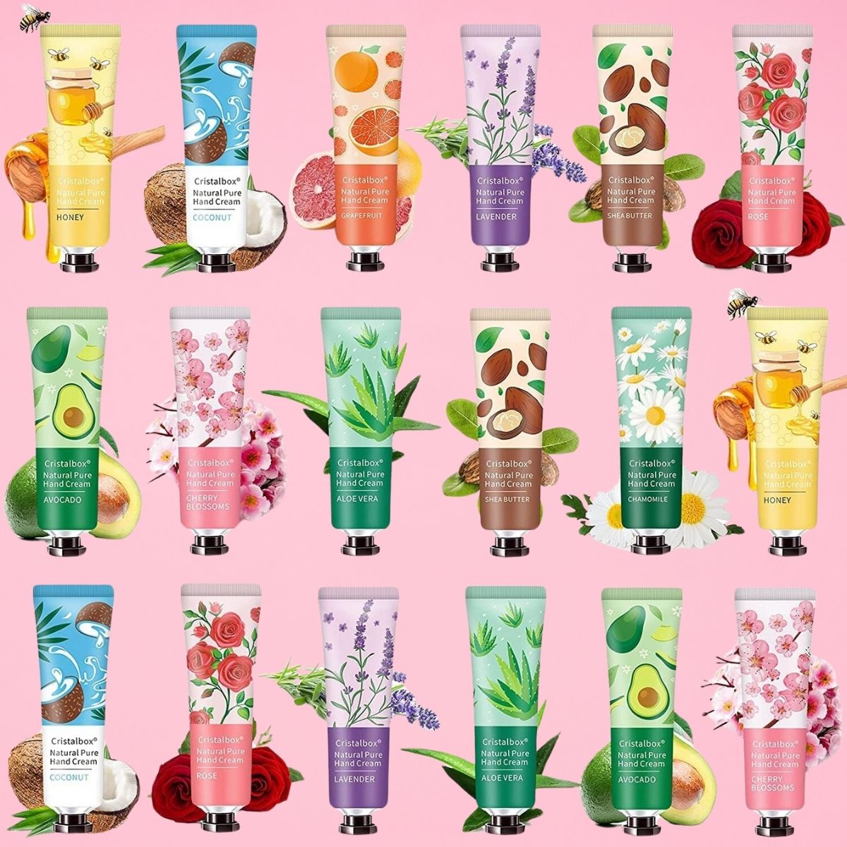 TAF - Cristalbox Assorted Mini Handcream