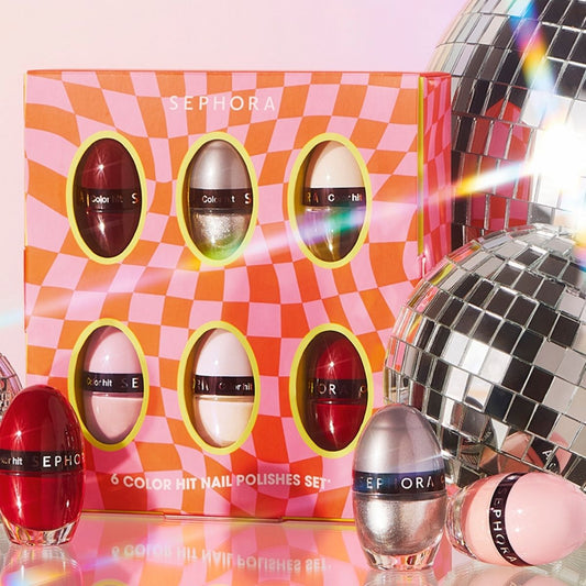 SOG - Sephora 6 Color Hit Nail Polishes Set