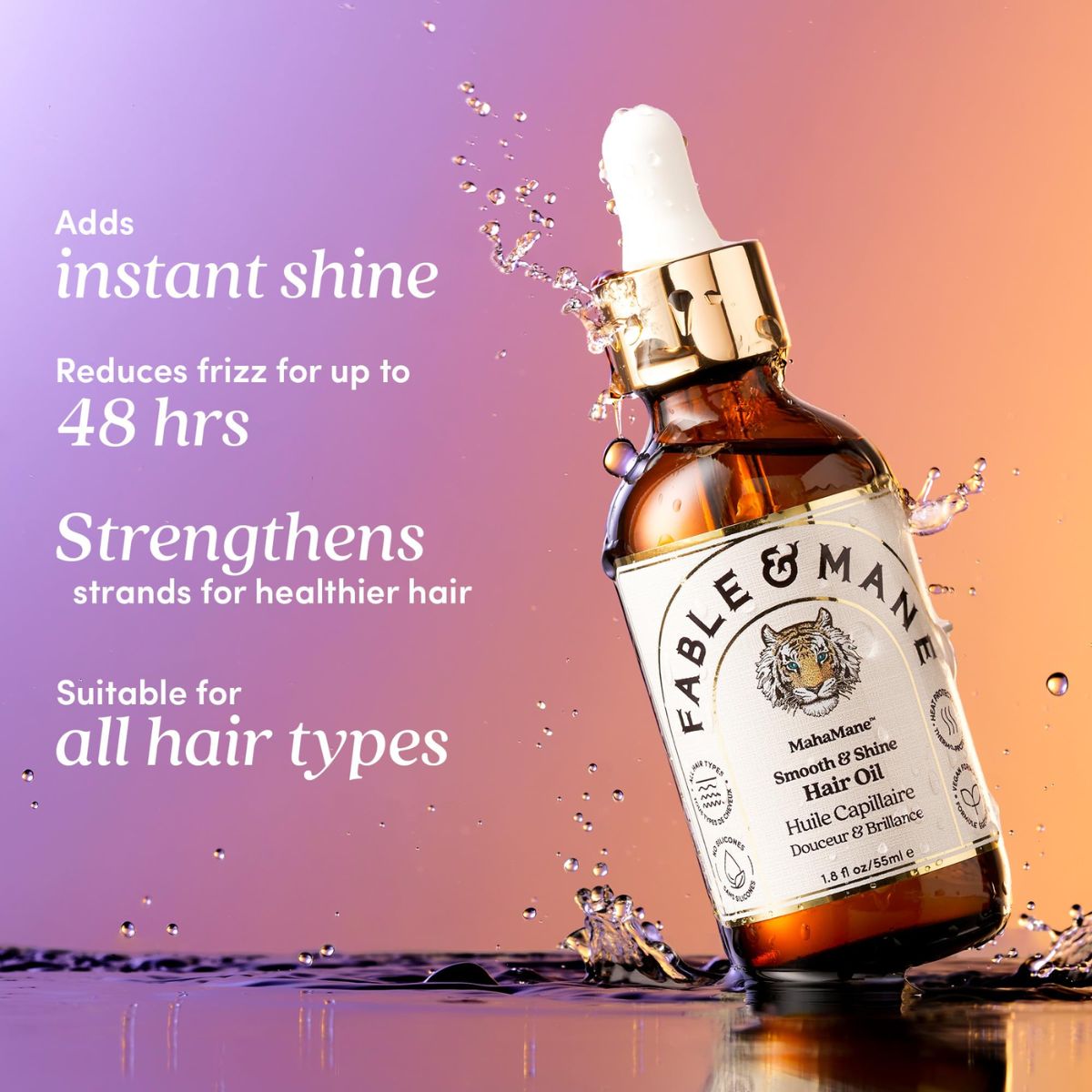 FG - Fable & Mane Smooth & Shine Hair Oil