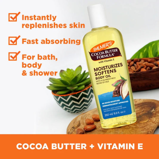 FG - Palmers Cocoa Butter Formula Moisturizes Softens Body Oil