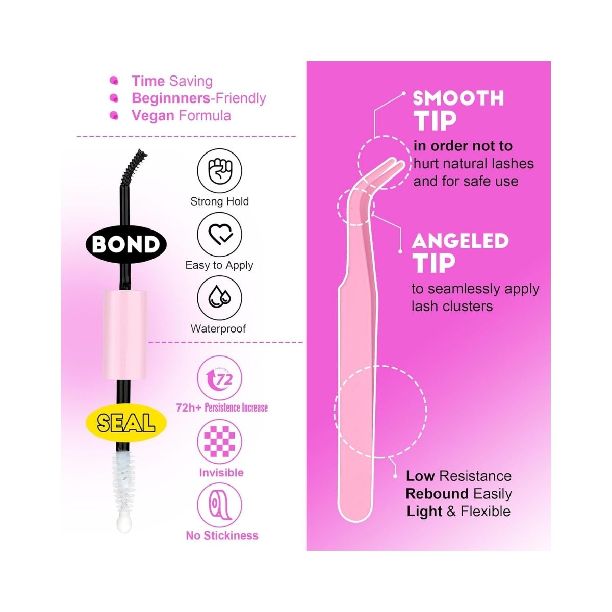 TAF - Pawotence Lash Clusters Extension Kit - 30D & 40D