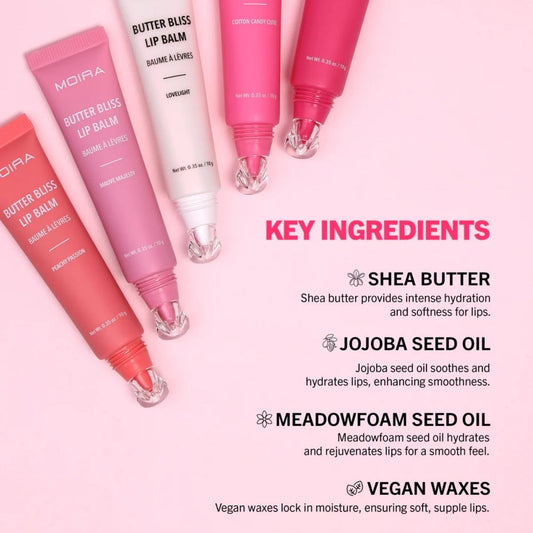 TAF - Moira Beauty Butter Bliss Lip Balm Gloss