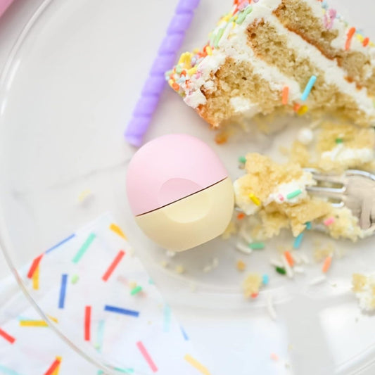 TAF - EOS Natural Shea Birthday Cake Sphere Lip Balm