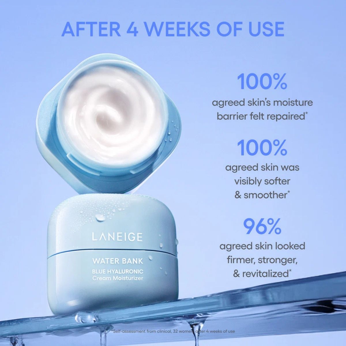 MART - Laneige Water Bank Blue Hyaluronic Gel Moisturizer.