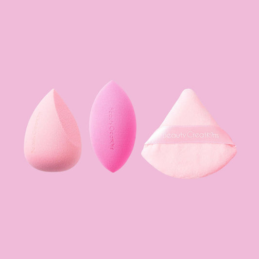 TAF - Beauty Creations Blend & Set Trio Latex Free Beauty Blender Set