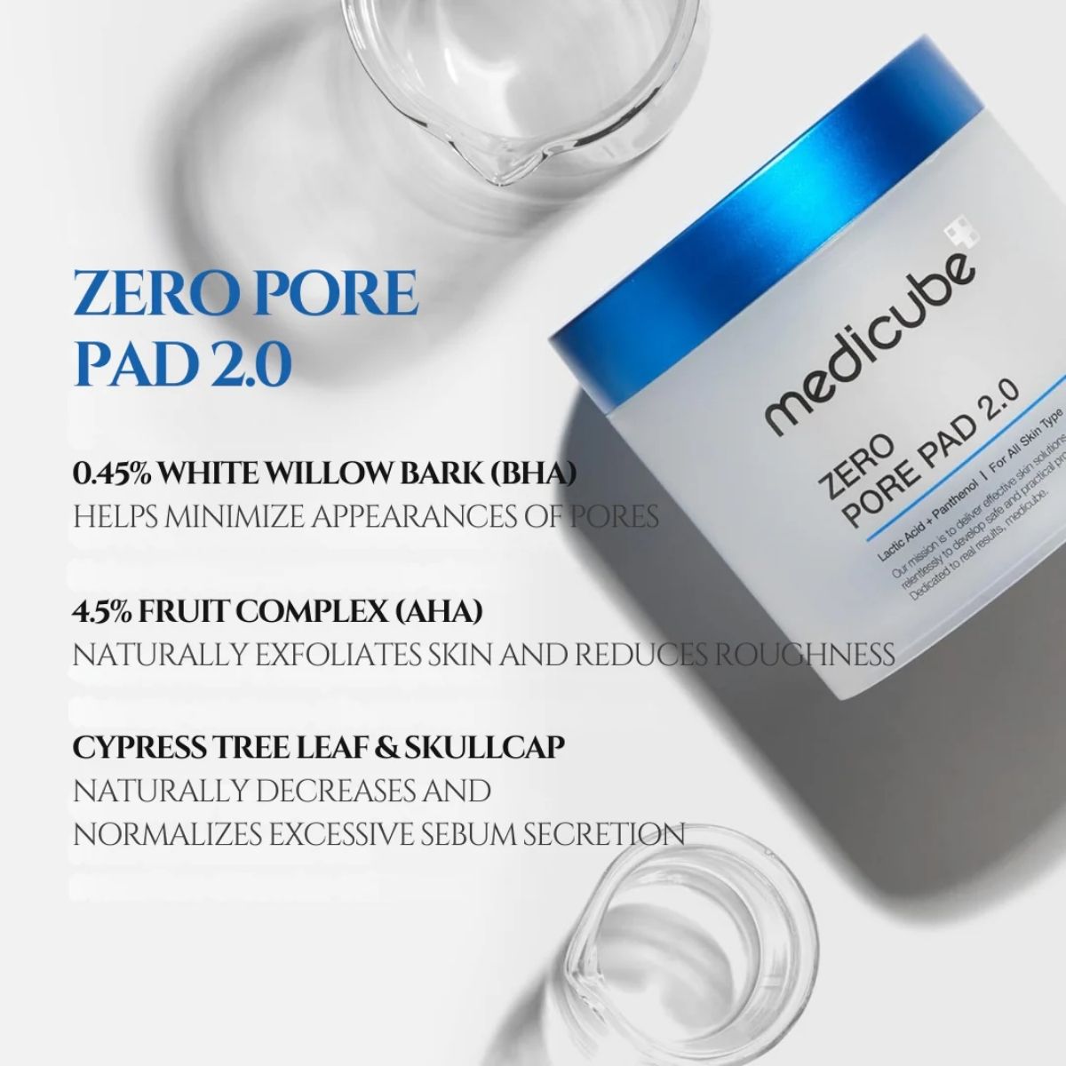 MKO 021 - Medicube 2024 Zero Pore Pad 2.0 (70ea)
