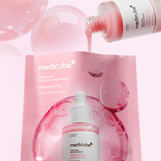 TAF - Medicube PDRN Pink Peptide Ampoule Sheet Mask