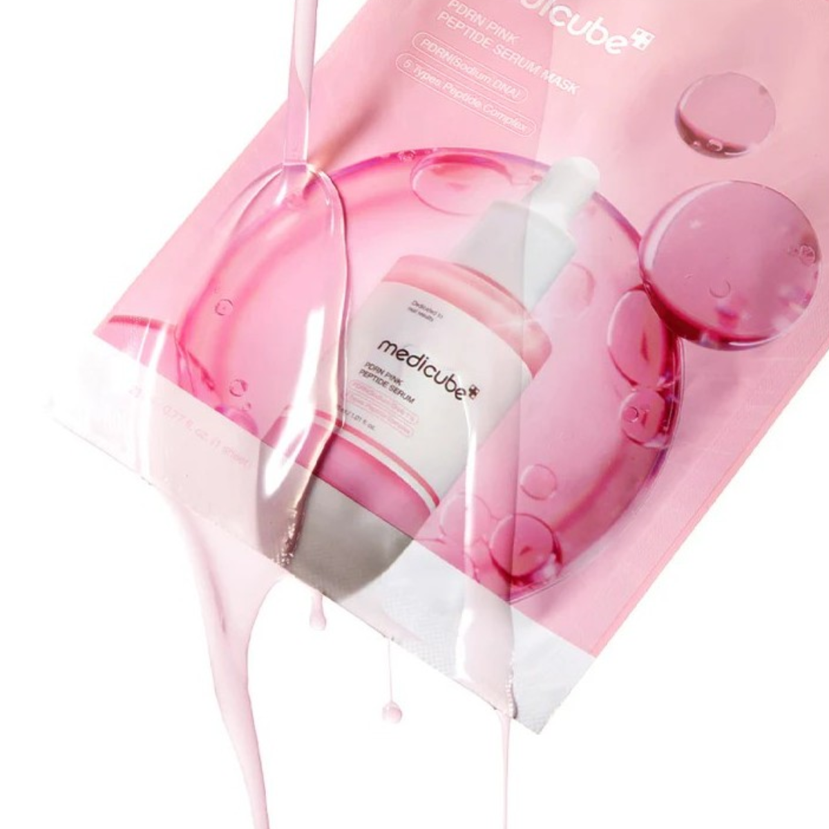 TAF - Medicube PDRN Pink Peptide Ampoule Sheet Mask