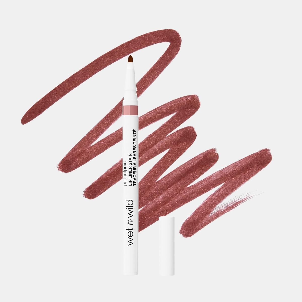 TAF - Wet n Wild Perfect Pout Lip Liner Stain - Nude Tights