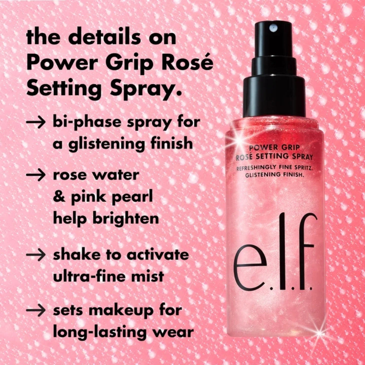 TAF - Elf Power Grip Rose Setting Spray