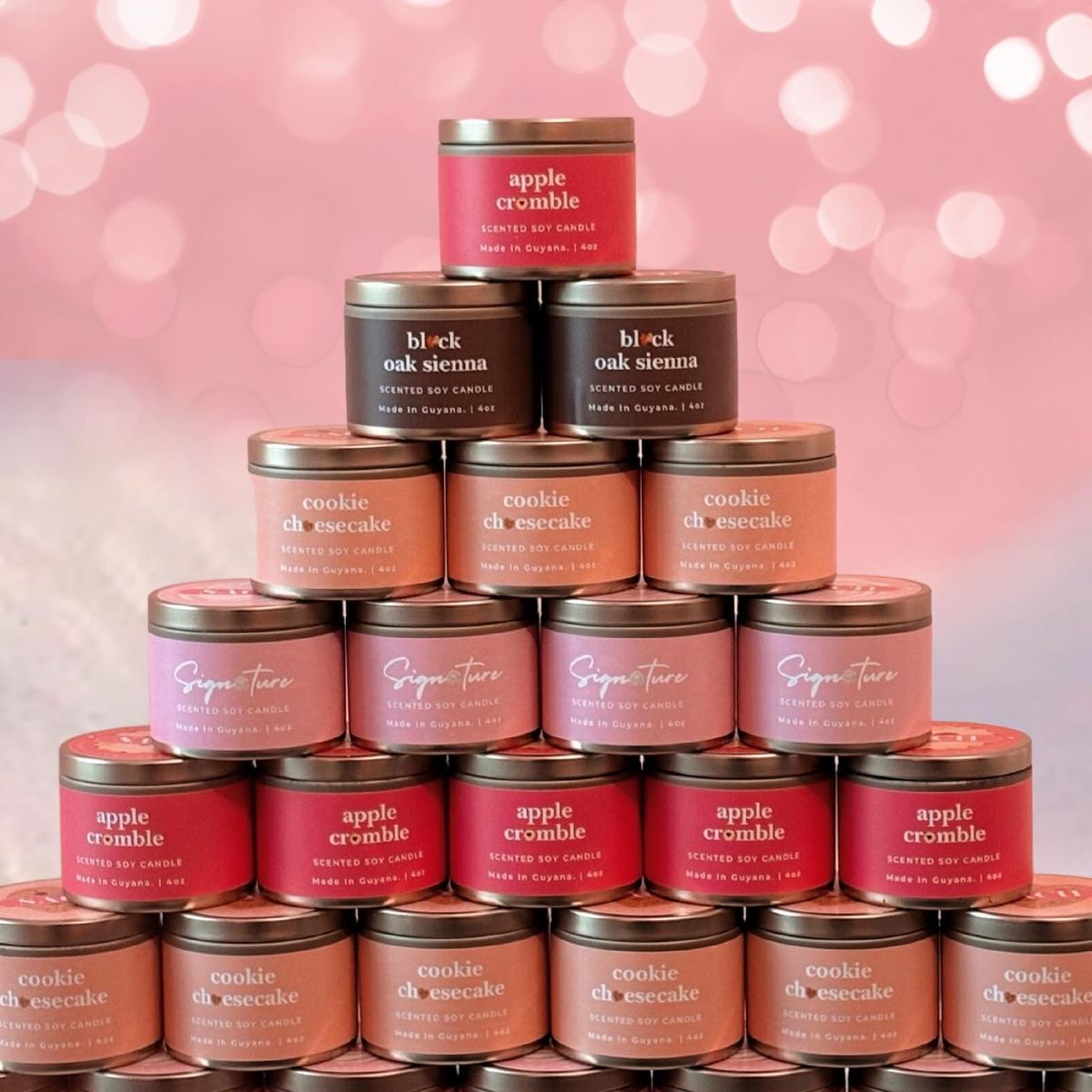 SACH 4oz Holiday Candles