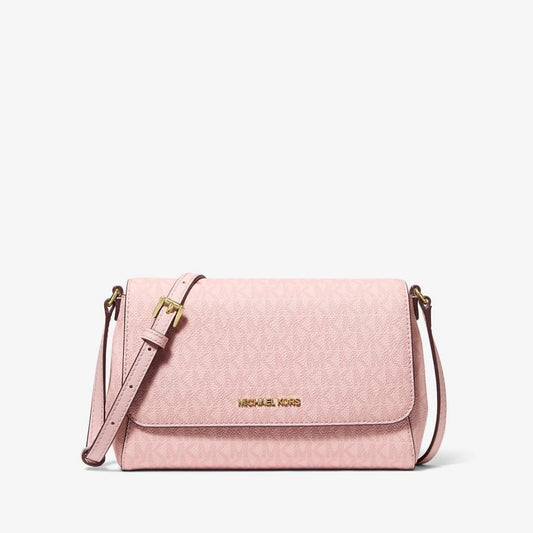 CUR 746 - Michael Kors Powder Jet Set Convertible Crossbody