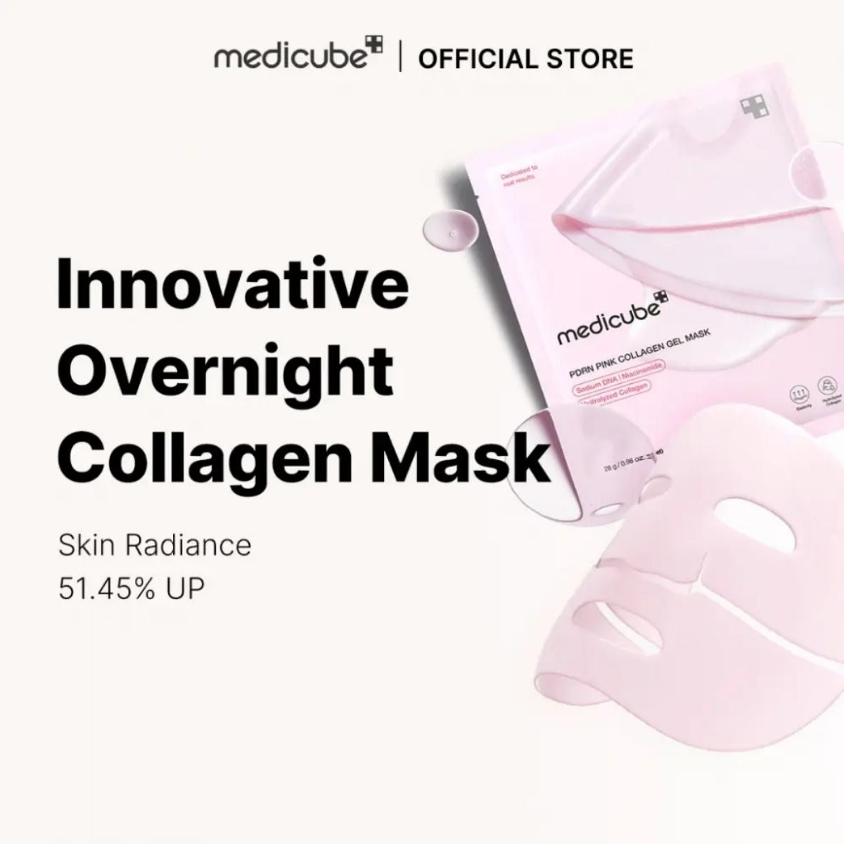 MKO 023 - Medicube PDRN Pink Collagen Gel Mask