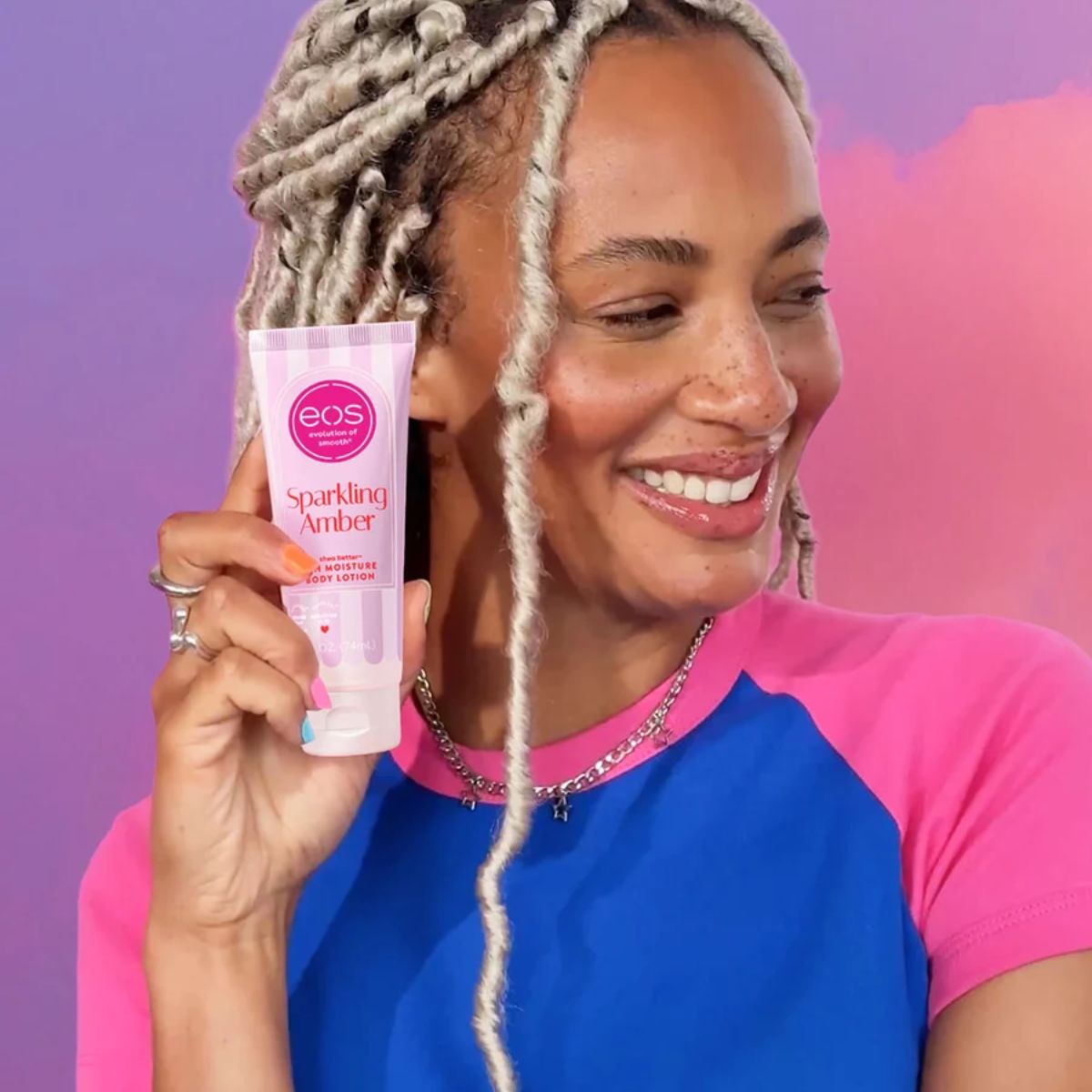 TAF - EOS Shea Better Travel Size Body Lotion - Sparkling Amber