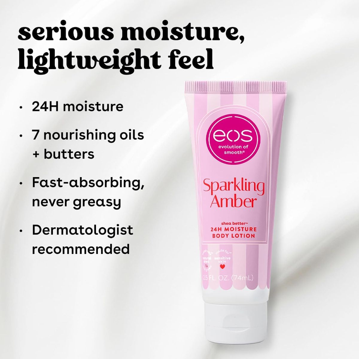 TAF - EOS Shea Better Travel Size Body Lotion - Sparkling Amber