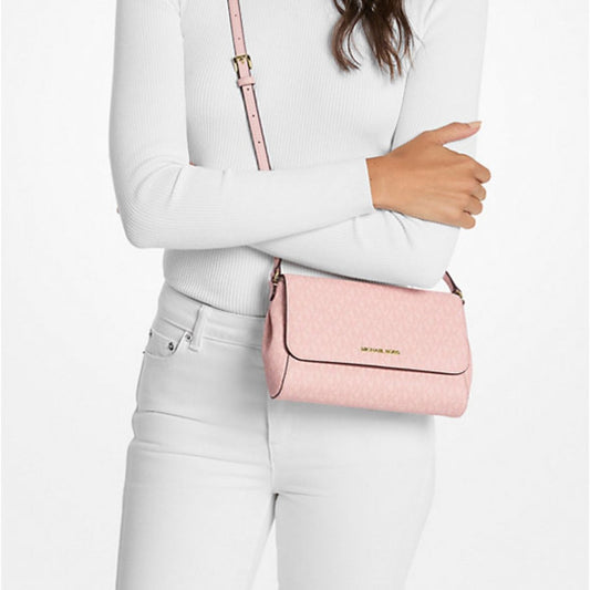 CUR 746 - Michael Kors Powder Jet Set Convertible Crossbody