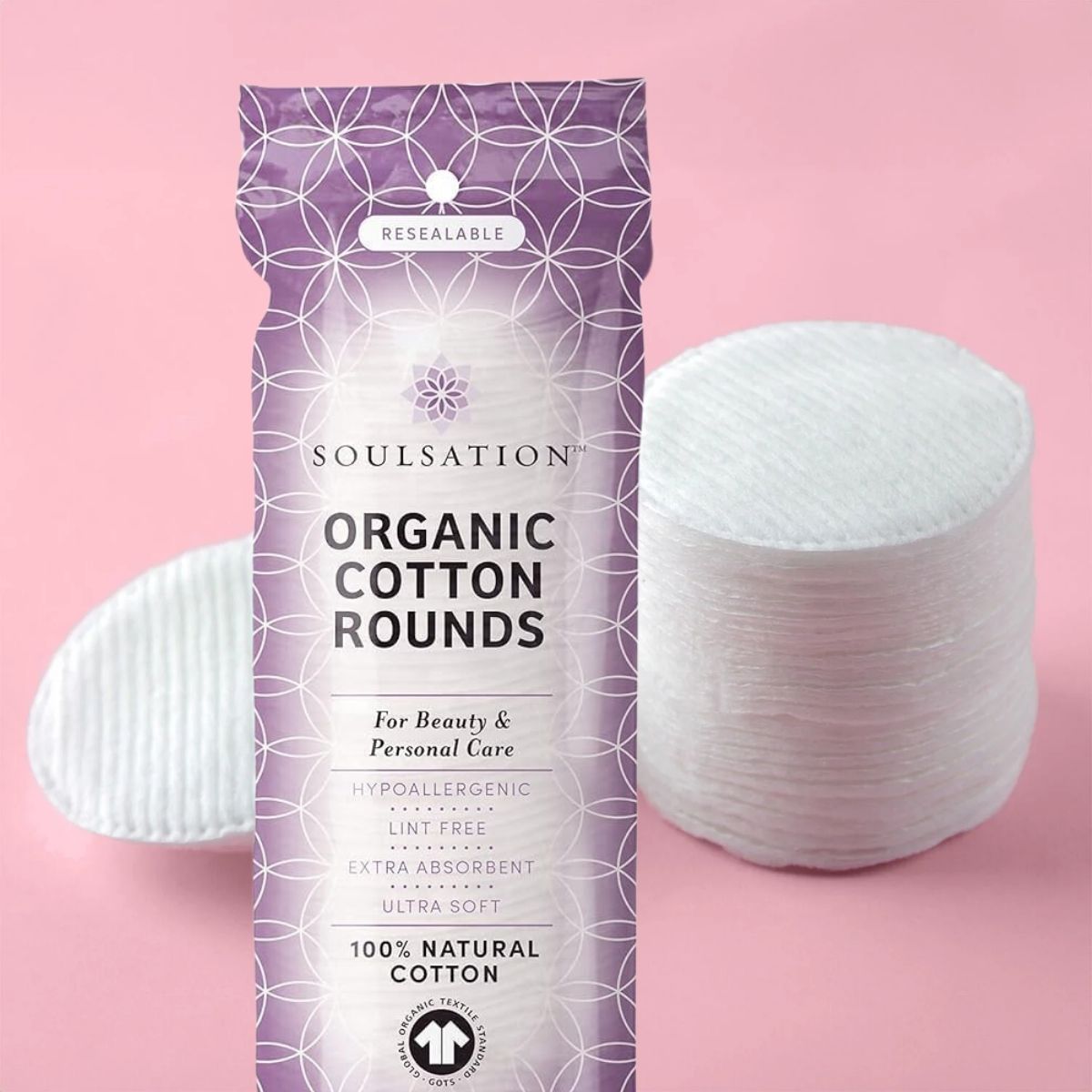 TAF - Pack of 100 Organic Cotton Rounds