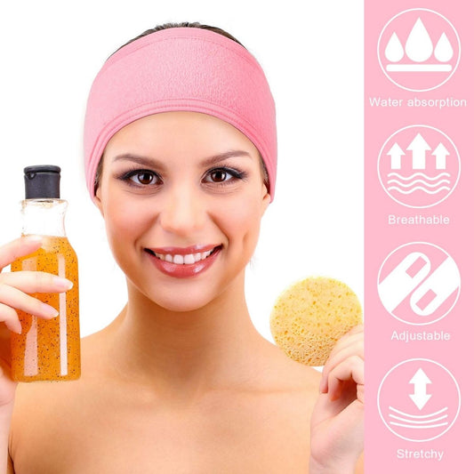 TAF - Pink Spa Stretchable Head Band