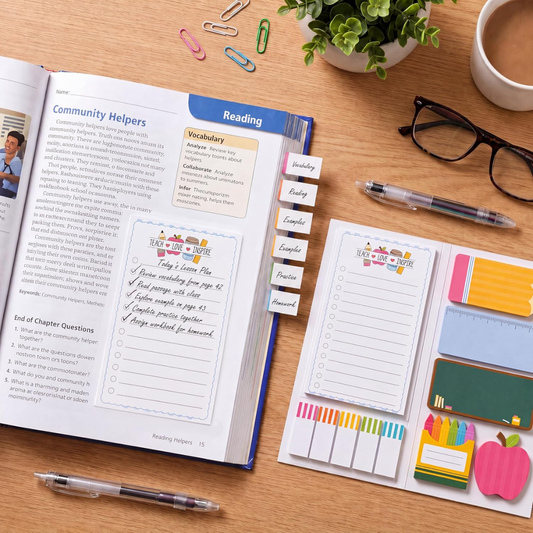 SMC - Teacher Sticky Note Gift Set - Striped