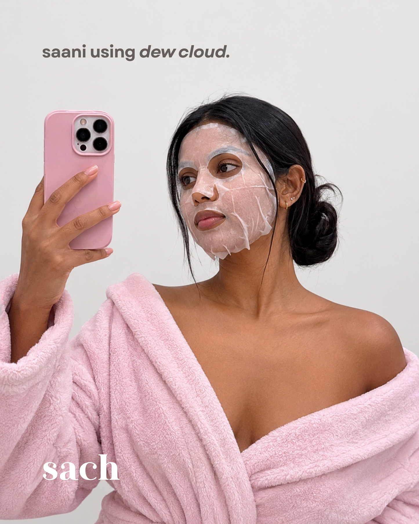 SACH Dew Cloud Peptide Facial Sheet Mask *PREORDER - Available 27/07 - 12:00pm