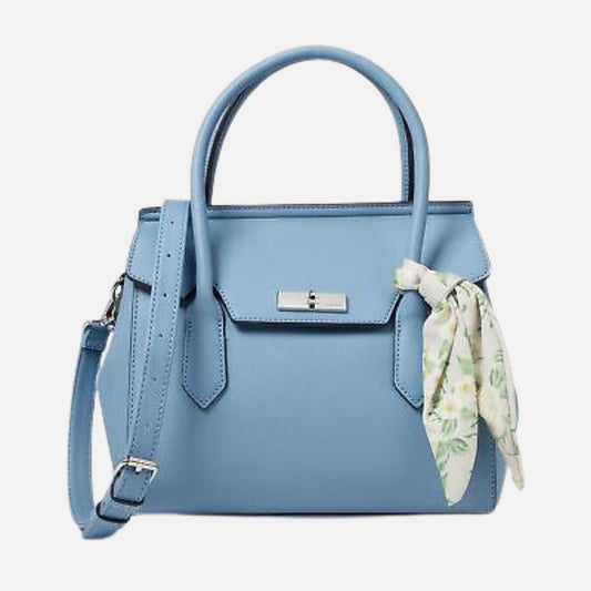 CUR 341 - Pale Denim Nine West Harmon Satchel