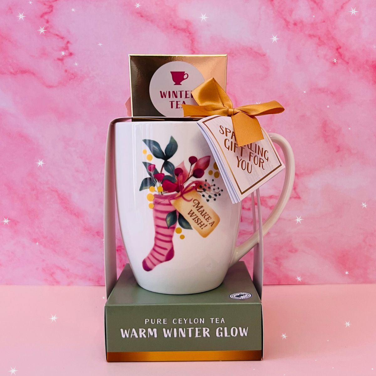 TRU - Becky's Warm Winter Glow Tea & Mug Set Ceylon Tea & Mug Set - Style ST
