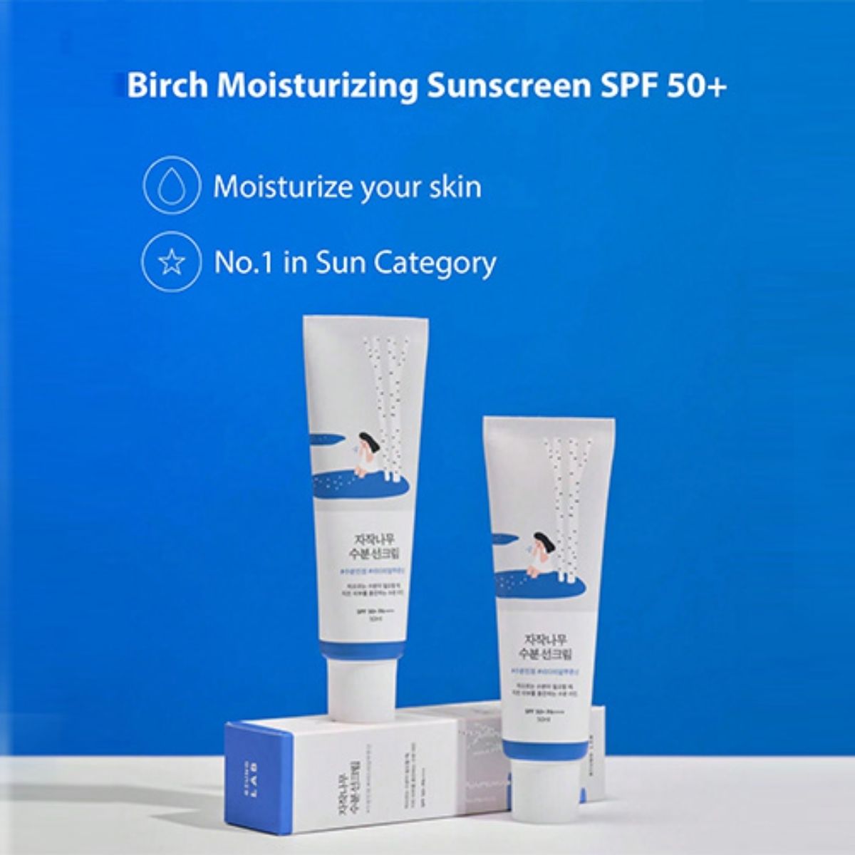 MKO 027 - Round Lab Birch Juice Moisturizing Sunscreen SPF 50+
