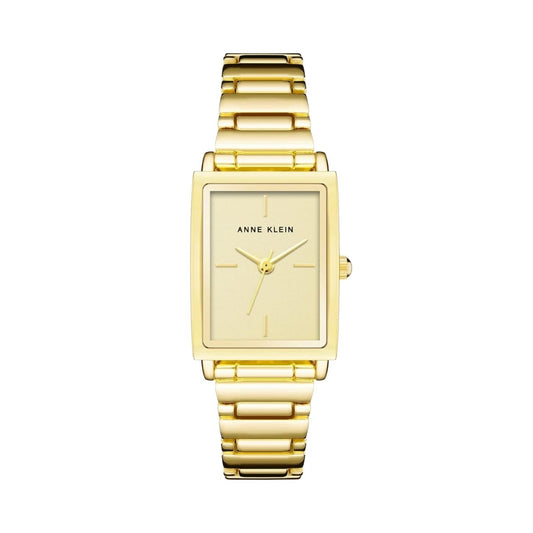 CUR 830 - Anne Klein All Gold Quare Watch