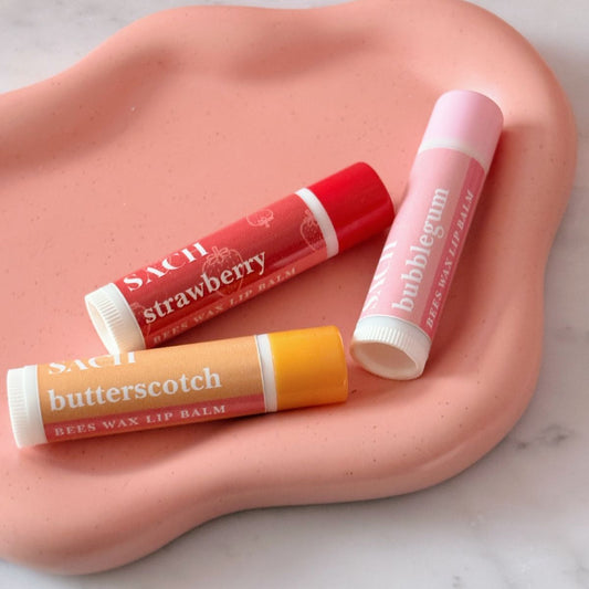 SACH Beeswax Lip Balms