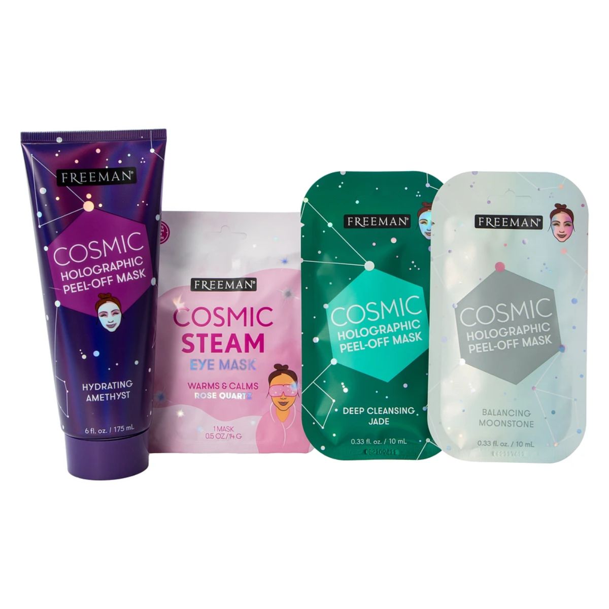 MART - Freeman Galactic Glimmer Face Mask 4pc Set