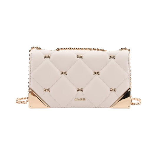 CUR 864 - Aldo Bone Abulasee Studded Shoulder Bag