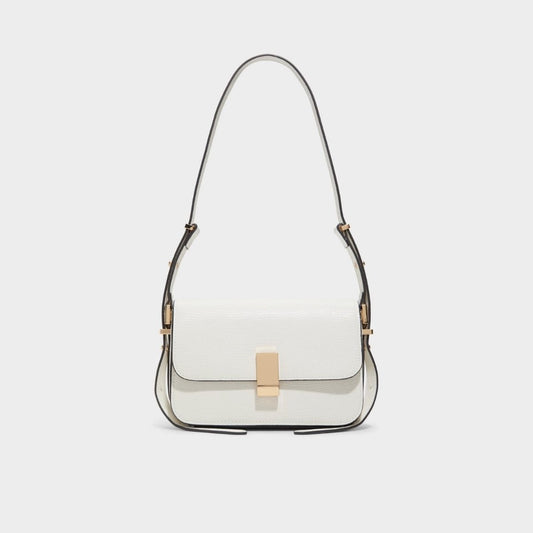 CUR  796 - Aldo White Eteinix Shoulder Bag