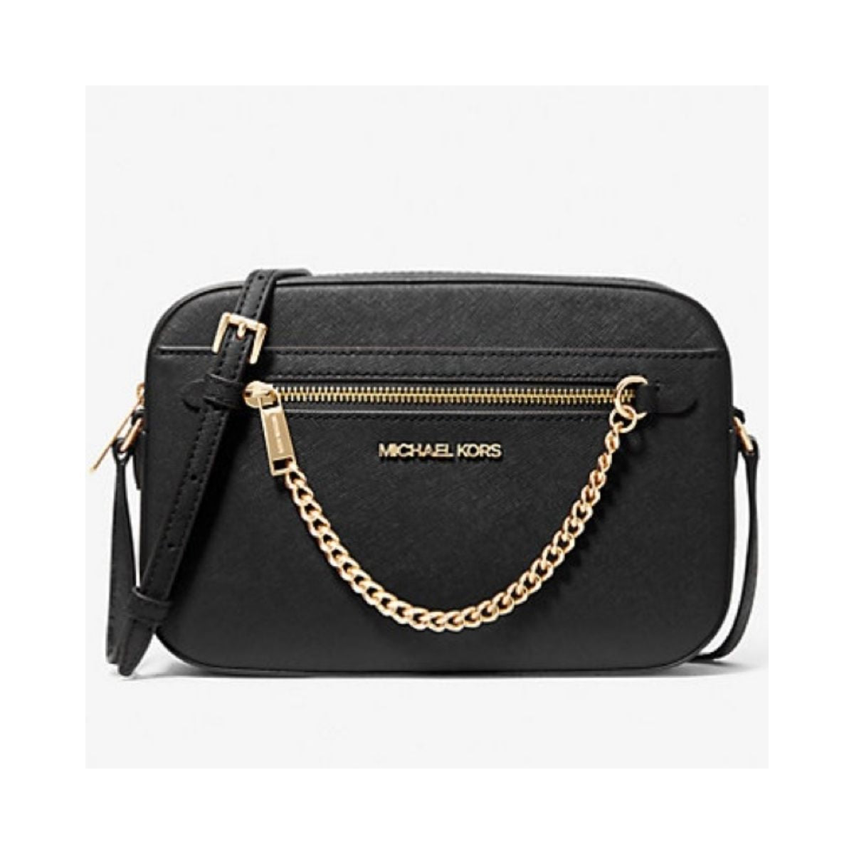CUR 865 - Michael Kors Black Jet Set Crossbody