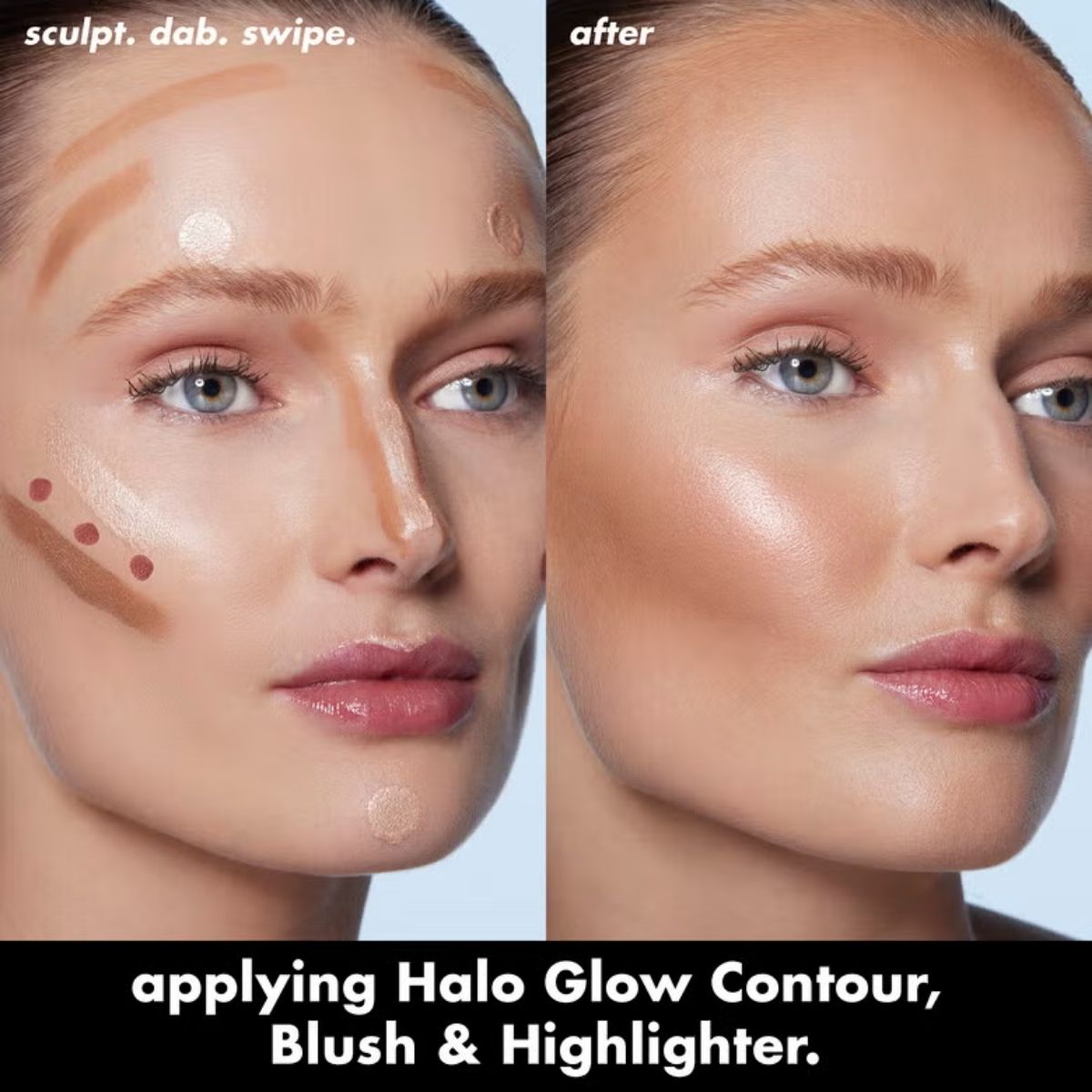 MART -  e.l.f. Halo Glow Blush Beauty Wand - Candlelit