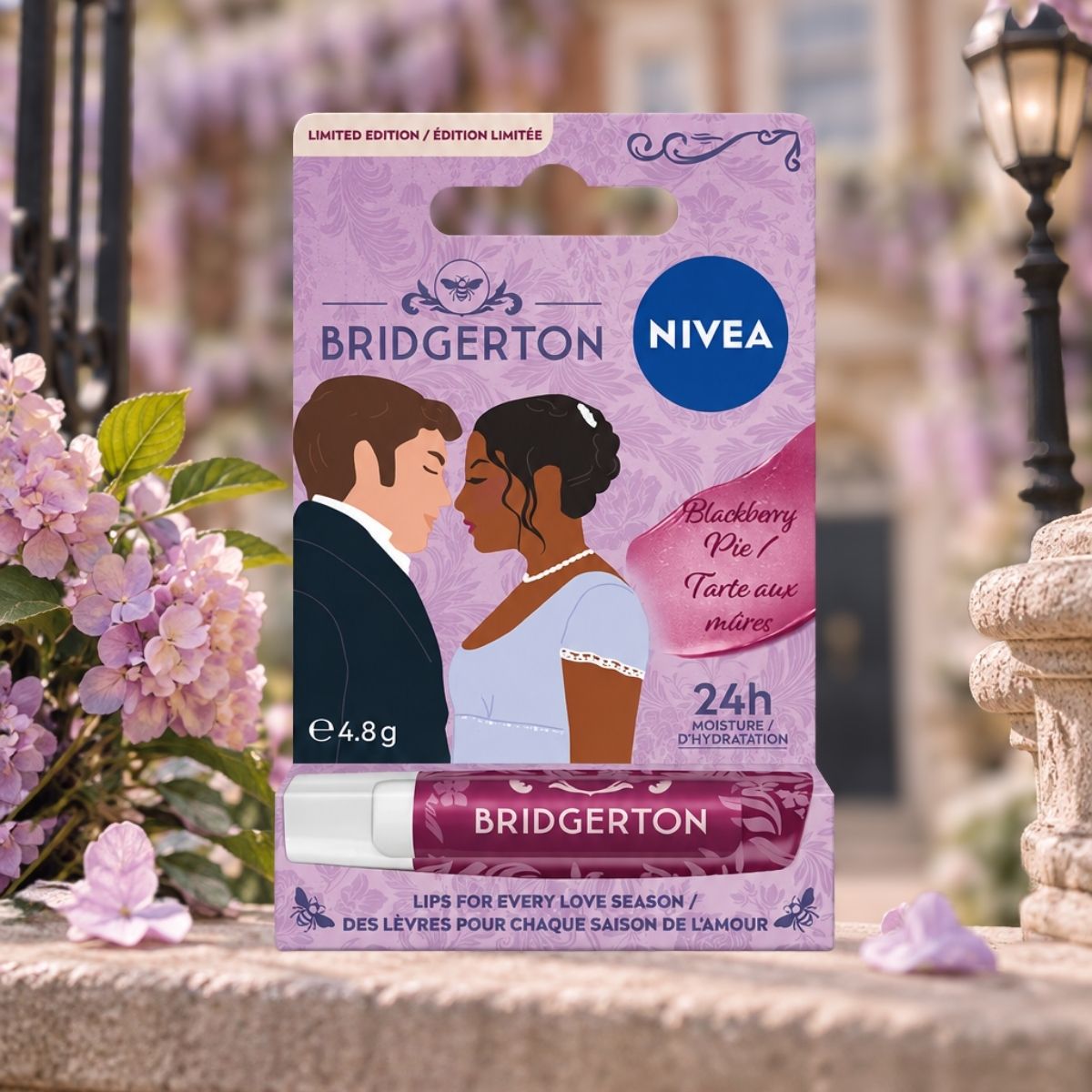 TAF - Nivea x Bridgerton Limited Edition Blackberry Pie Tinted Lip Balm