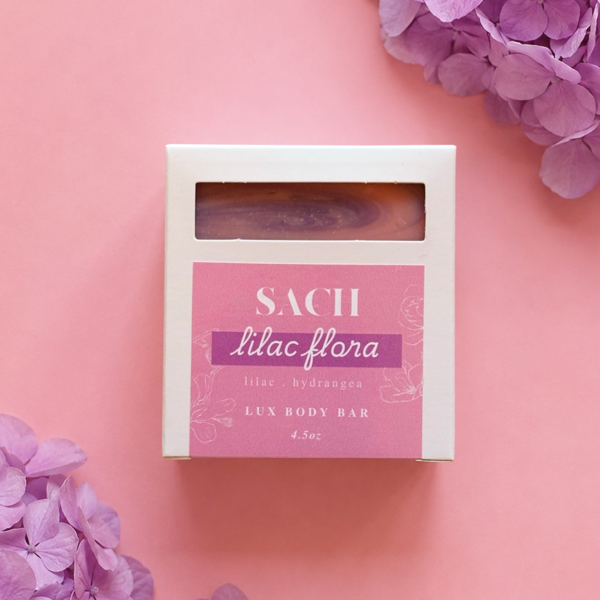 SACH Lilac Flora Lux Body Bar