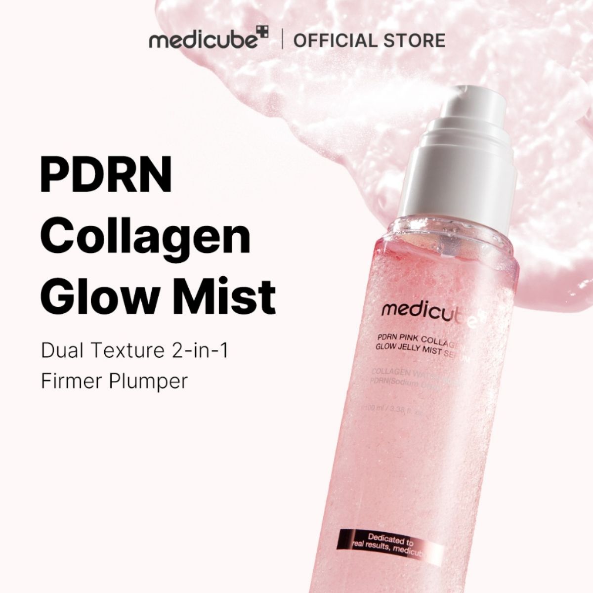 TAF - Medicube Jelly Mist Serum with Pink PDRN Collagen 2oz