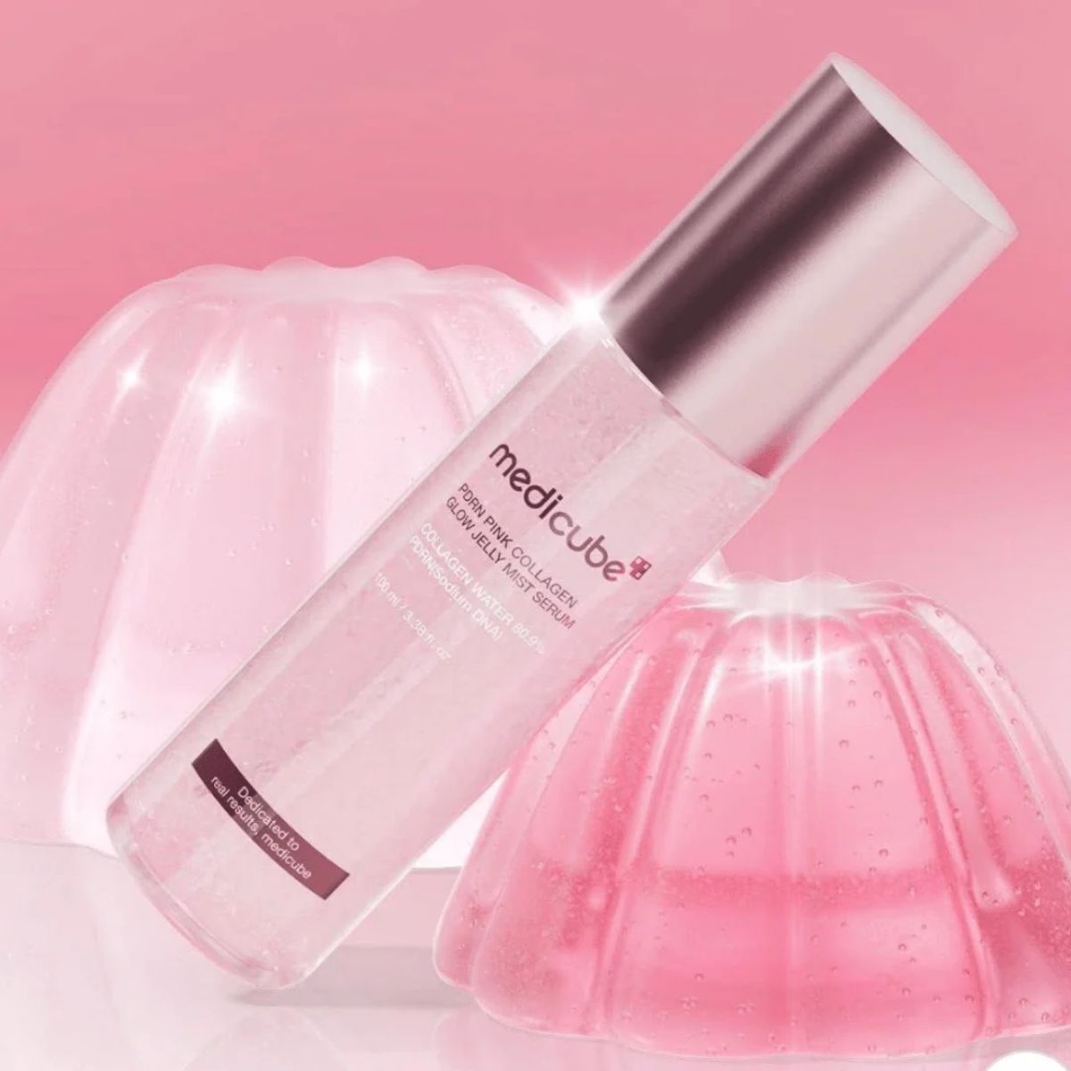 TAF - Medicube Jelly Mist Serum with Pink PDRN Collagen 2oz