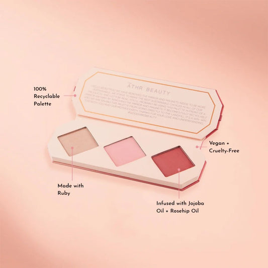 MART - ĀTHR Beauty Crystal Charged Cheek Palette.