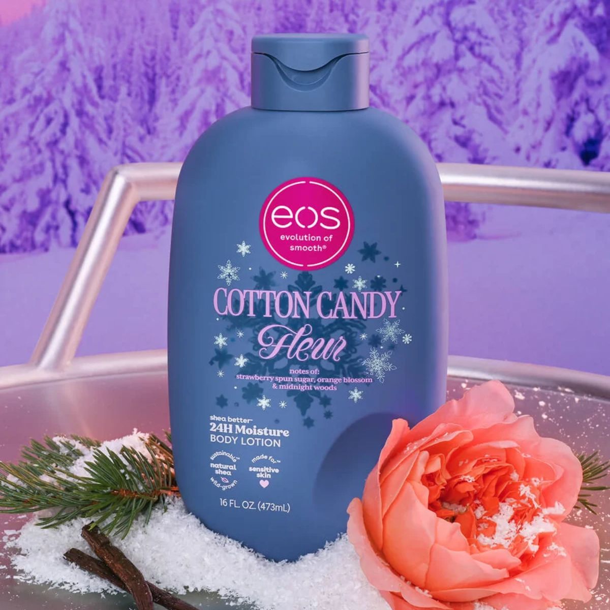 FG - EOS 24H Moisture Body Lotion - Cotton Candy Fleur