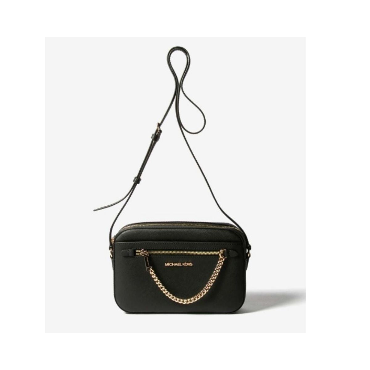 CUR 865 - Michael Kors Black Jet Set Crossbody