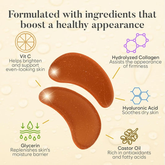 TAF - Bloomora Vitamin C Under Eye Gel Mask Patches