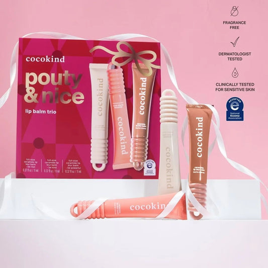 SOG - Cocokind Pouty & Nice Lip Balm Trio