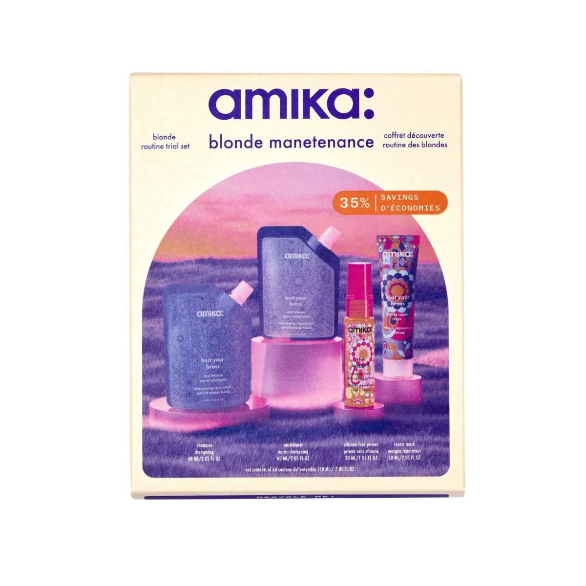 FG - Amika Blonde Maintenance Set