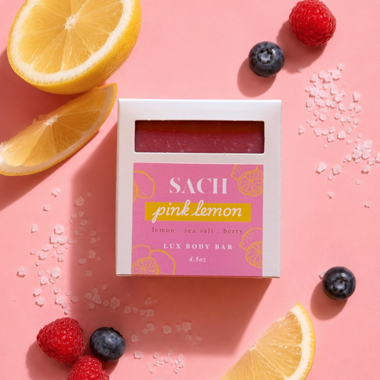 SACH Pink Lemon Lux Body Bar