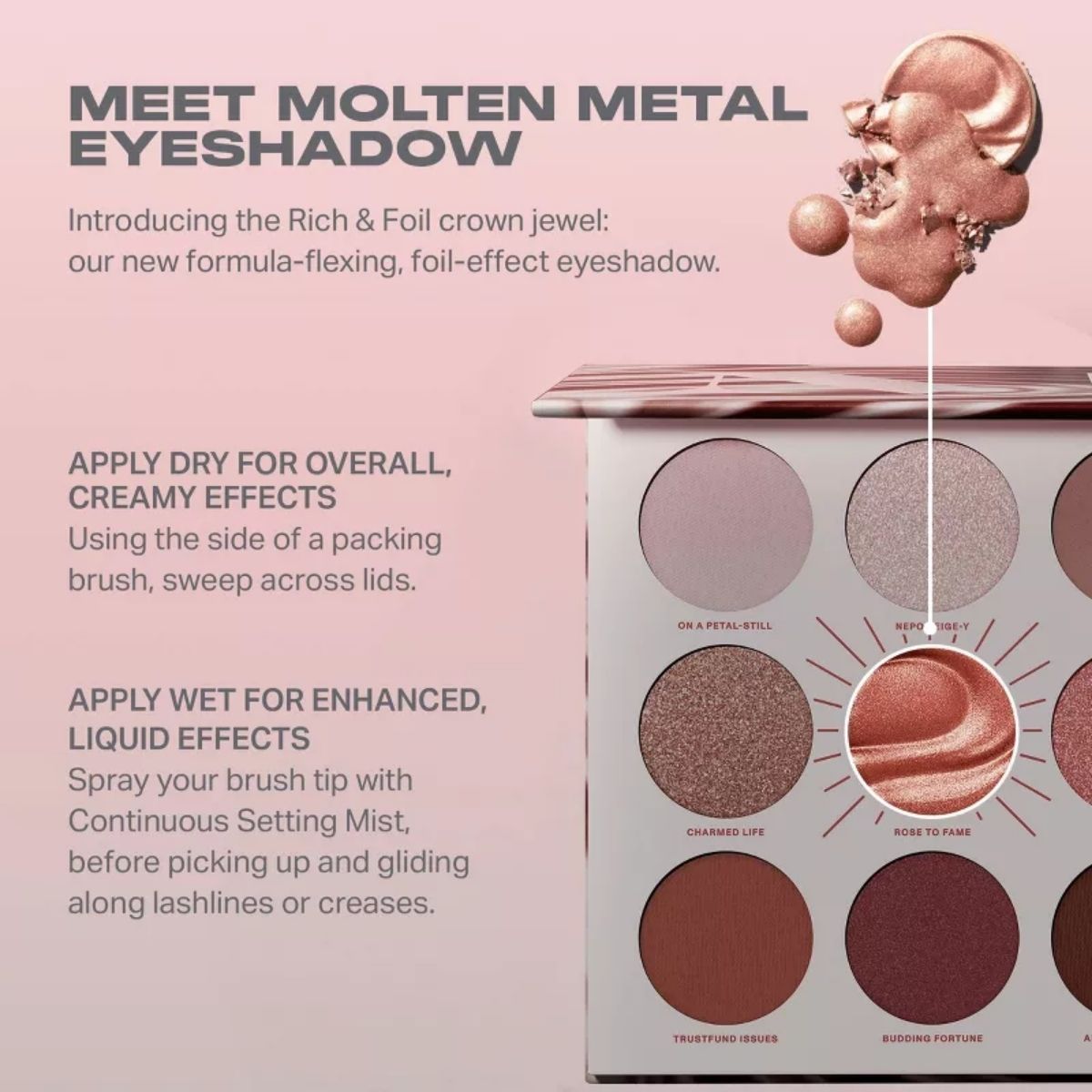 MART - Morphe Rose To Fame Eyeshadow Palette