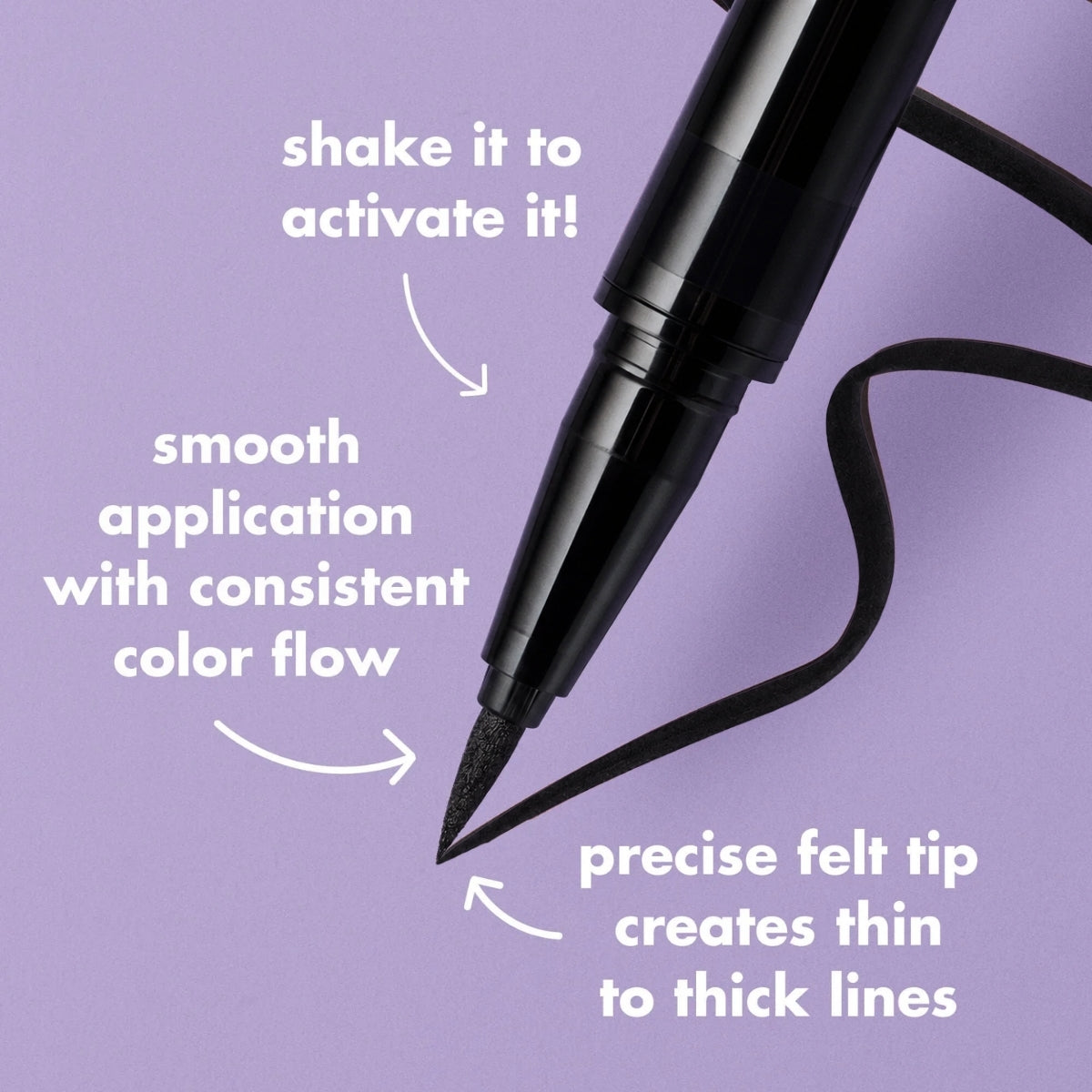 TAF - Elf H2O Proof Eyeliner Pen - Black