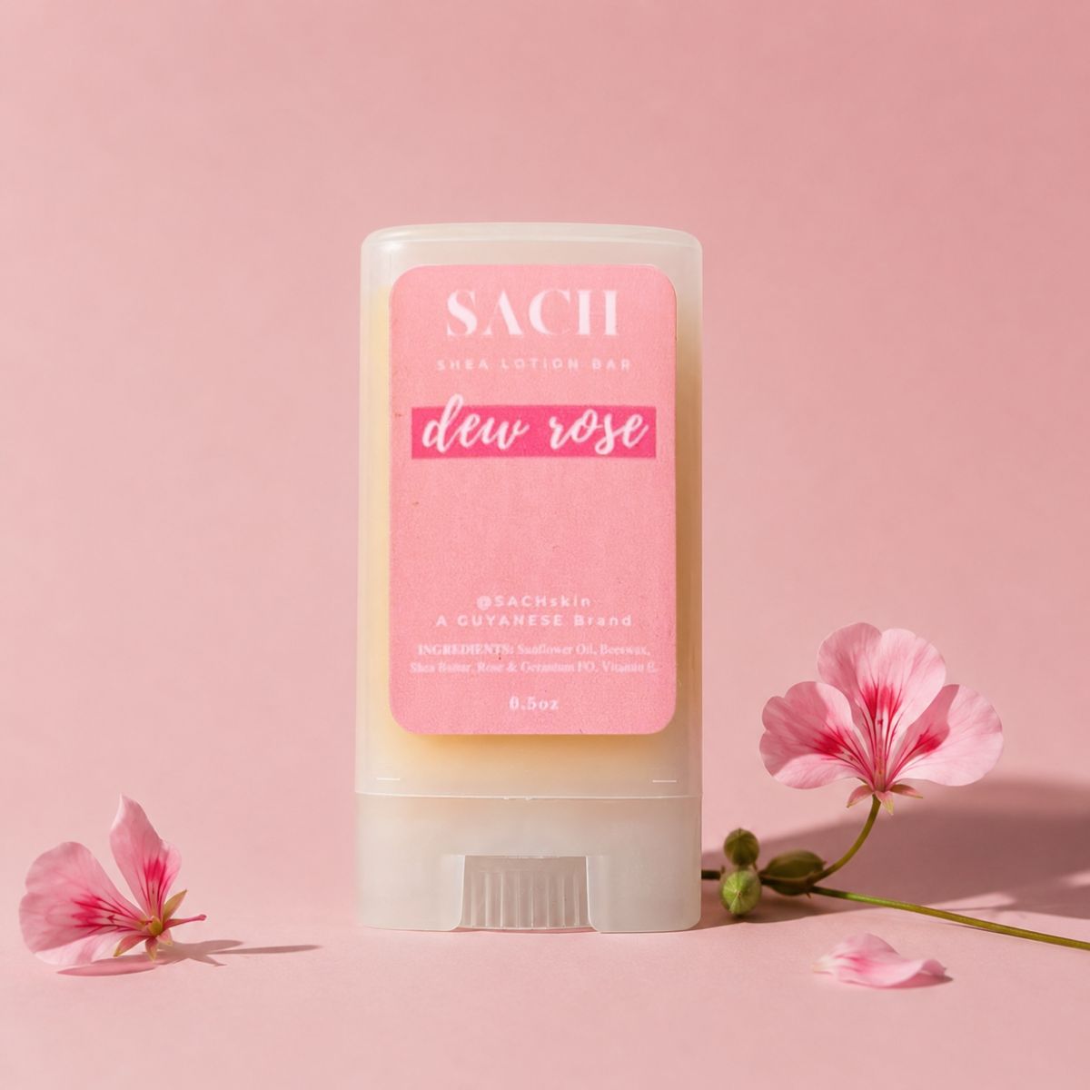 SACH Dew Rose Shea Lotion Bar